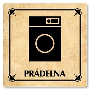 Prádelna, 148x148mm, pergamen, Nebraska